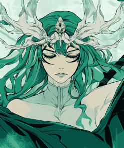 Aesthetic Nelliel Anime Diamond Painting