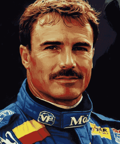 Aesthetic Nigel Mansell Racing Diamond Painting