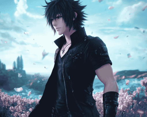 Aesthetic Noctis Lucis Caelum Diamond Painting