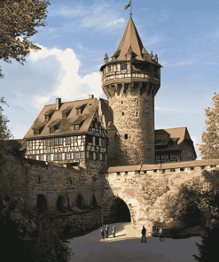 Aesthetic Nuremberg Castle Diamond Painting