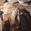 Aesthetic Odin Nordic Fantasy Diamond Painting