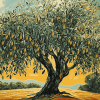 Aesthetic Olive Tree Diamond Painting