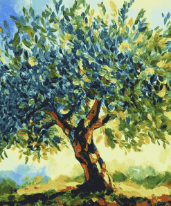 Aesthetic Olive Tree Diamond Painting