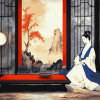 Aesthetic Oriental Diamond Painting