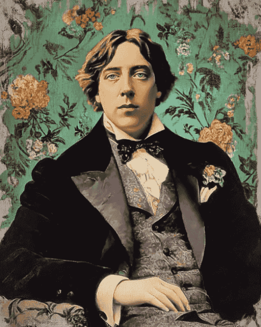 Aesthetic Oscar Wilde Vintage Diamond Painting