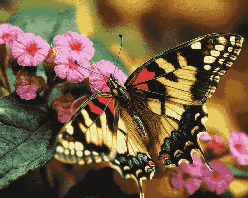 Aesthetic Painted Butterfly Diamond Painting