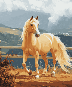 Aesthetic Palomino Diamond Painting