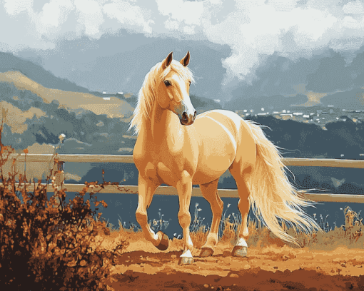 Aesthetic Palomino Diamond Painting