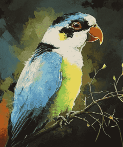 Aesthetic Parrot Diamond Painting