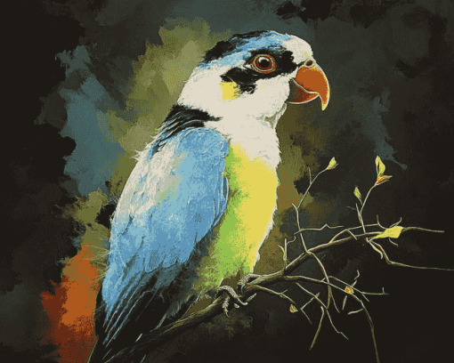 Aesthetic Parrot Diamond Painting