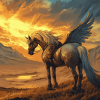 Aesthetic Pegasus Fantasy Diamond Painting