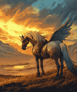 Aesthetic Pegasus Fantasy Diamond Painting