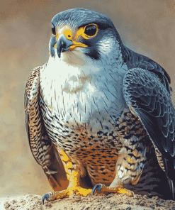 Aesthetic Peregrine Falcon Diamond Painting