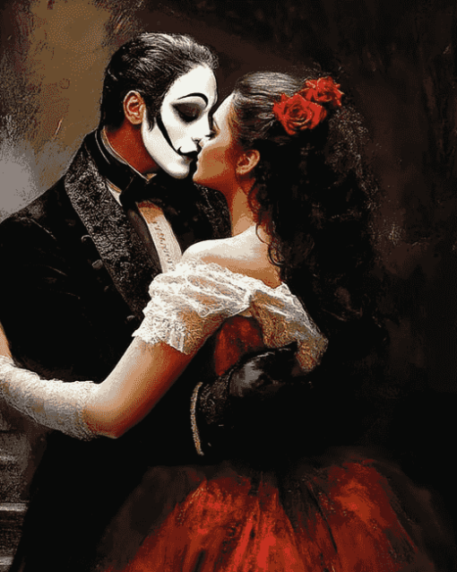 Aesthetic Phantom Opera Diamond Painting