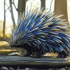 Aesthetic Porcupine Animation Diamond Painting