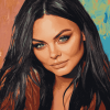 Aesthetic Portrait of Mila Kunis Diamond Painting