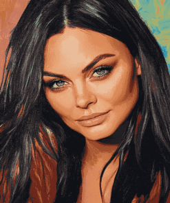 Aesthetic Portrait of Mila Kunis Diamond Painting