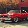 Aesthetic Red 1974 Gto Diamond Painting