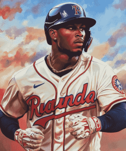 Aesthetic Ronald Acuna Jr Sports Diamond Painting