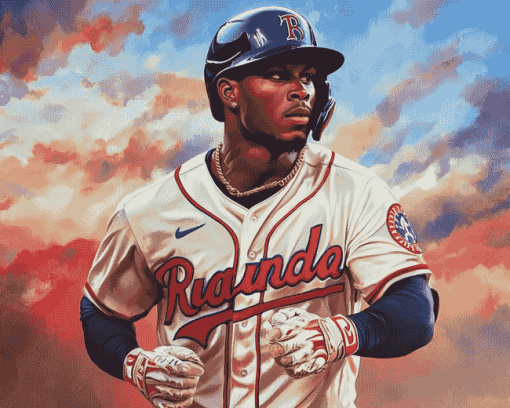 Aesthetic Ronald Acuna Jr Sports Diamond Painting