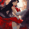 Aesthetic Sailor Mars Anime Diamond Painting