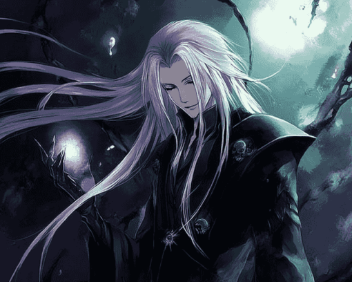 Aesthetic Sephiroth Anime Diamond Painting