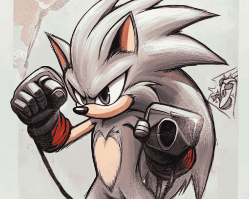 Aesthetic Silver from Sonic Diamond Painting