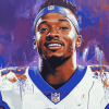 Aesthetic Stefon Diggs Sports Diamond Painting