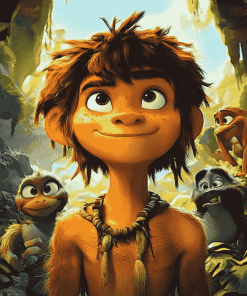 Aesthetic The Croods Animation Diamond Painting