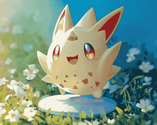 Aesthetic Togepi Pokemon Diamond Painting