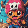 Aesthetic Tony Tony Chopper Anime Diamond Painting