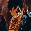 Aesthetic Trafalgar Law Anime Diamond Painting