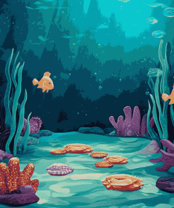 Aesthetic Underwater Adventure Diamond Painting