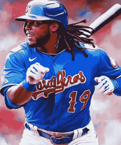 Aesthetic Vladimir Guerrero Jr Diamond Painting