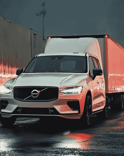 Aesthetic Volvo Truck Diamond Painting