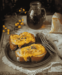 Aesthetic Welsh Rarebit Meal Diamond Painting