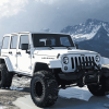 Aesthetic White Jeep Jku Diamond Painting