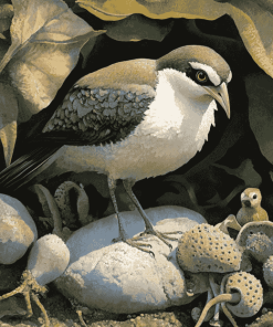 Aesthetic Wrybill Birds Diamond Painting