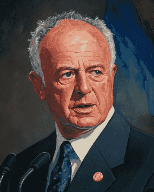 Aesthetic Yitzhak Rabin Diamond Painting