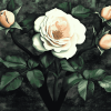 Aesthetic Yorkshire Rose Diamond Painting