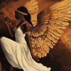 African Angelic Fantasy Diamond Painting