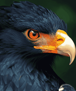 African Eagle Diamond Painting