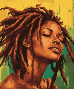 Afro Style Dreadlocks Diamond Painting