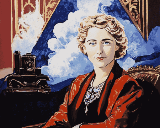 Agatha Christie Famous Women Diamond Painting