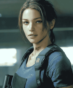 Agent Jill Valentine Resident Evil Diamond Painting