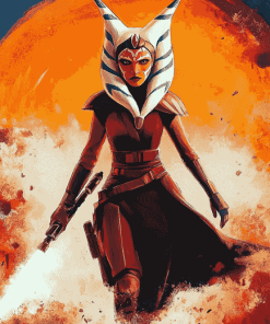 Ahsoka Tano Animation Diamond Painting