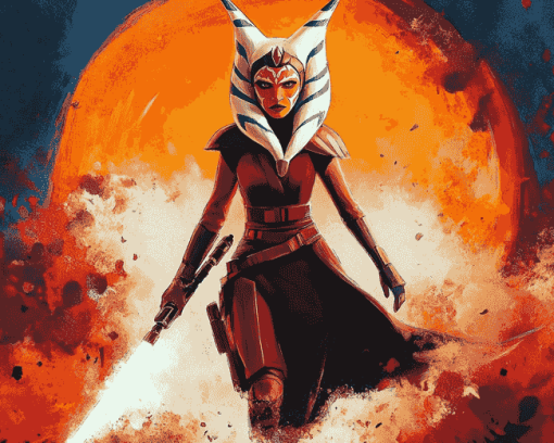 Ahsoka Tano Animation Diamond Painting