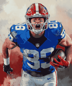 Aidan Hutchinson Football Star Diamond Painting