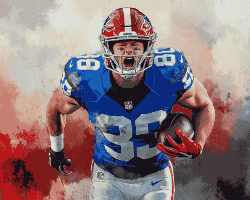 Aidan Hutchinson Football Star Diamond Painting