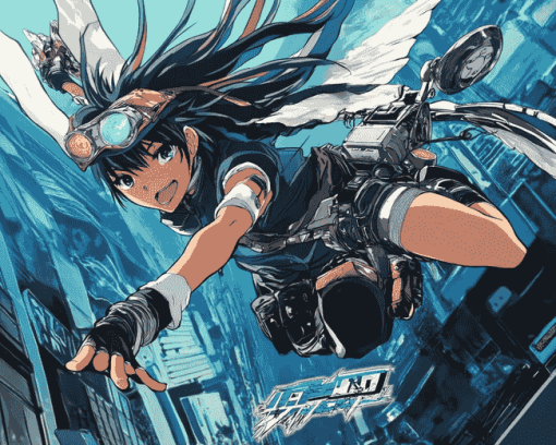 Air Gear Manga Collectible Diamond Painting